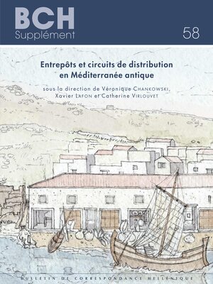 cover image of Entrepots et circuits de distribution en Mediterranee antique